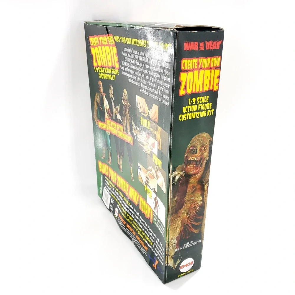 War of the Dead Create Your Own Zombie 1/9 Scale Figures Brand New Open Box